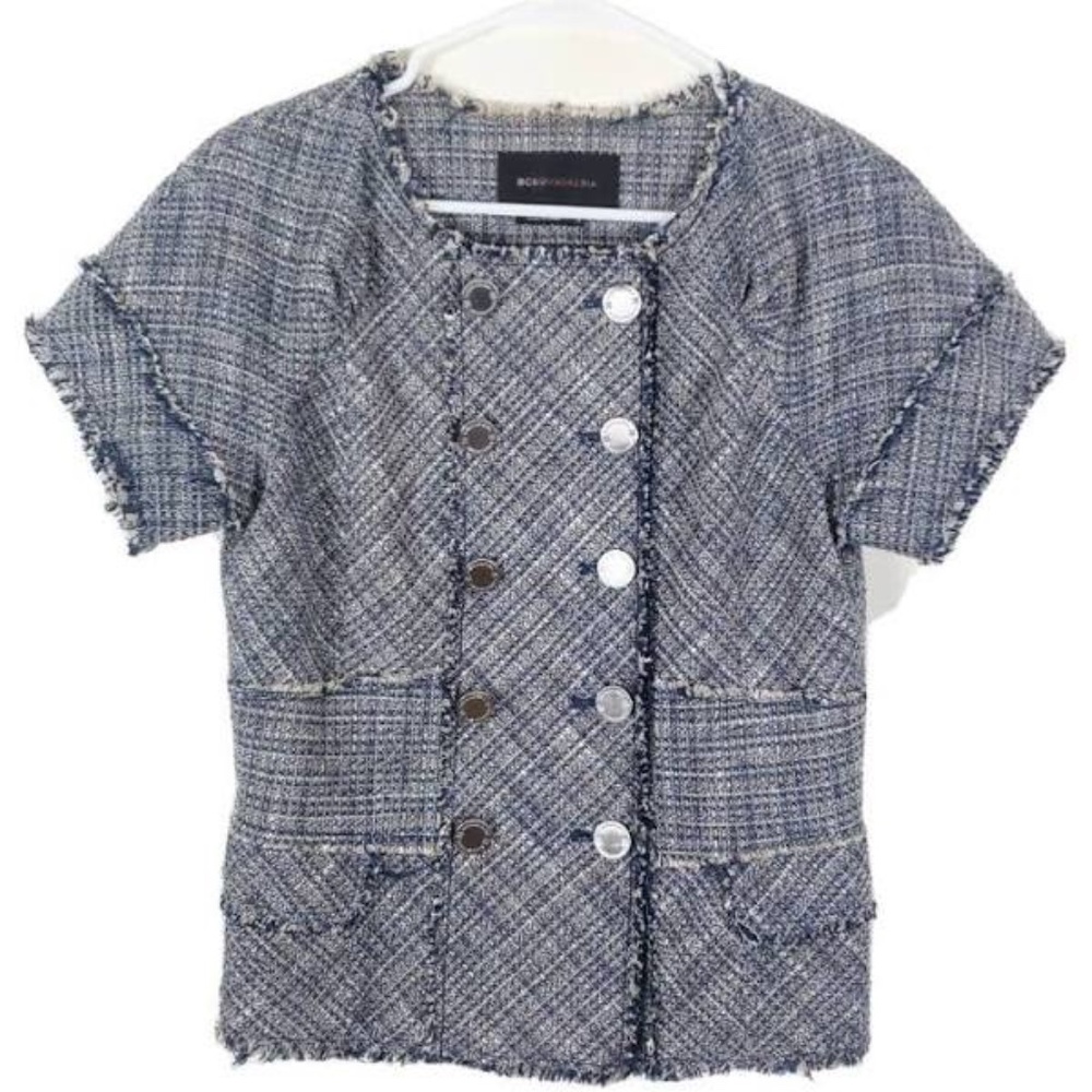Tweed Short-sleeve Jacket